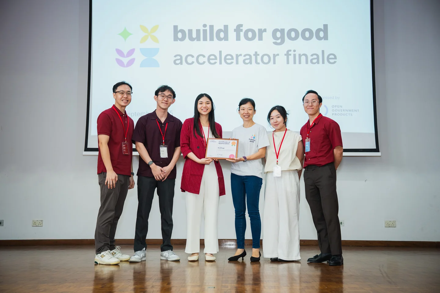 Ministerial recognition at the accelerator